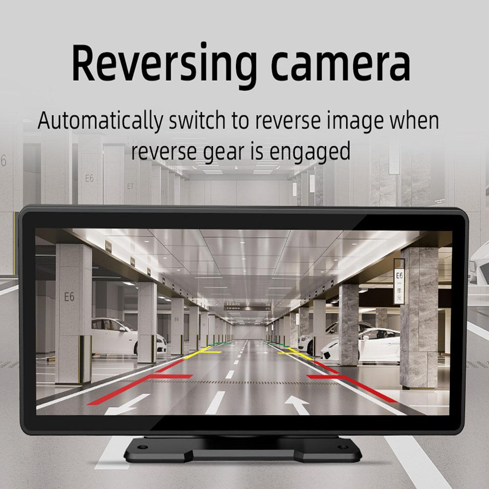 9.3Inch Car Radio Dash Cam Video Recorder MP5 Player Wireless CarPlay Android Auto Touch Screen Bluetooth