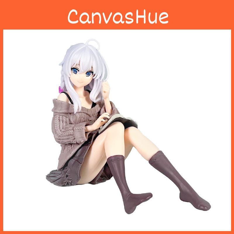 Elaina Reading Posture Anime Character Desktop Decoration For Decoration Room