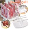 Microwave Bacons Cooker Tray Rack Bacons Cooking Tool For Crisp Breakfast Meal