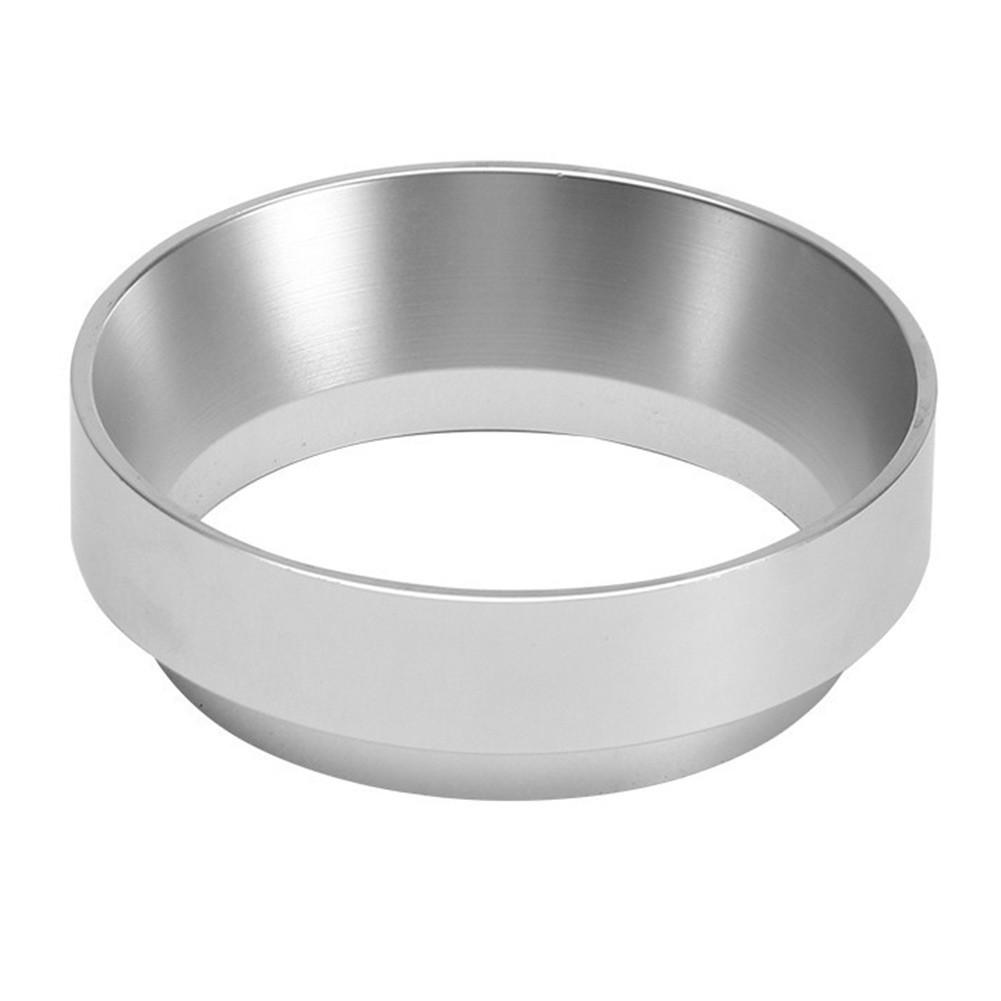 Coffee Dosing Ring 62x22mm Aluminum Material Silver Black Color