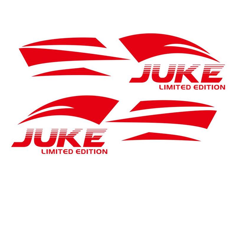 Wskpa9 1 комплект Наклейка на кузов автомобиля Для Nissan Juke Nismo Гоночные Спортивные Полосы Декор Боковой Части Двери Автомобиля Виниловые Наклейки Внешние Аксессуары