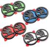 XOWS7 for Skoda 80mm 90mm Car Emblem ABS Front Hood Badge Rear Trunk Stickers Yeti Superb Kodiaq Rapid Fabia Octavia A7 RS VRS 2025