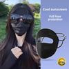 Солнцезащитная маска для защиты всего лица от солнца, защитная маска от ультрафиолета для мужчин и женщин, регулируемая спортивная защита от солнца для светлой кожи