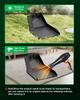 For New Tesla Model Y Launch 2025+ Juniper 2025+ TPE Floor Mats & Cargo Liner, All Weather Trunk Mats Floor Liner Backrest Mats