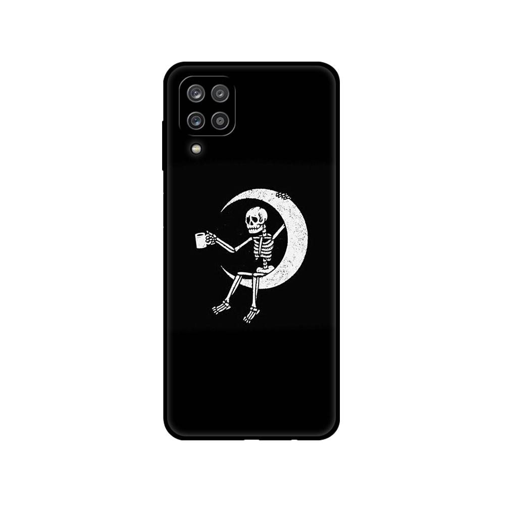 Мягкий силиконовый чехол для Samsung A12, чехол для телефона Samsung Galaxy A12, GalaxyA12 A 12 SM-A125F a125, бампер 6,5 дюйма; черный чехол из ТПУ