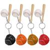 4 Piece Set Key Holder Baseball Key Holder Lost Anti-Theft Bag Decoration Key Storage Tool Support Goods Gift