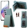 For Samsung Galaxy S25+ Case RFID Blocking Card Holder Litchi Texture Leather Back Cover