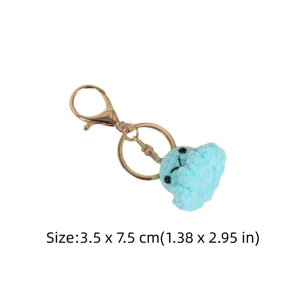 Cartoon Crochet Octopus Keychain Animal Doll Octopus Pendant Knitting Keychain Friends Gift
