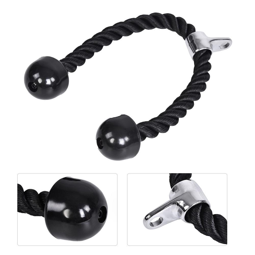 Musculus Biceps Triceps Tension Rope Bodybuilding Gym Push Pull Press Cable Attachment