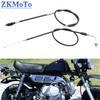 Мотоцикл 810мм 770мм Трос сцепления Трос газа Для Honda Z50 Z50A Z50J Z50R Mini Trail Monkey Bike Мопед Мотокросс
