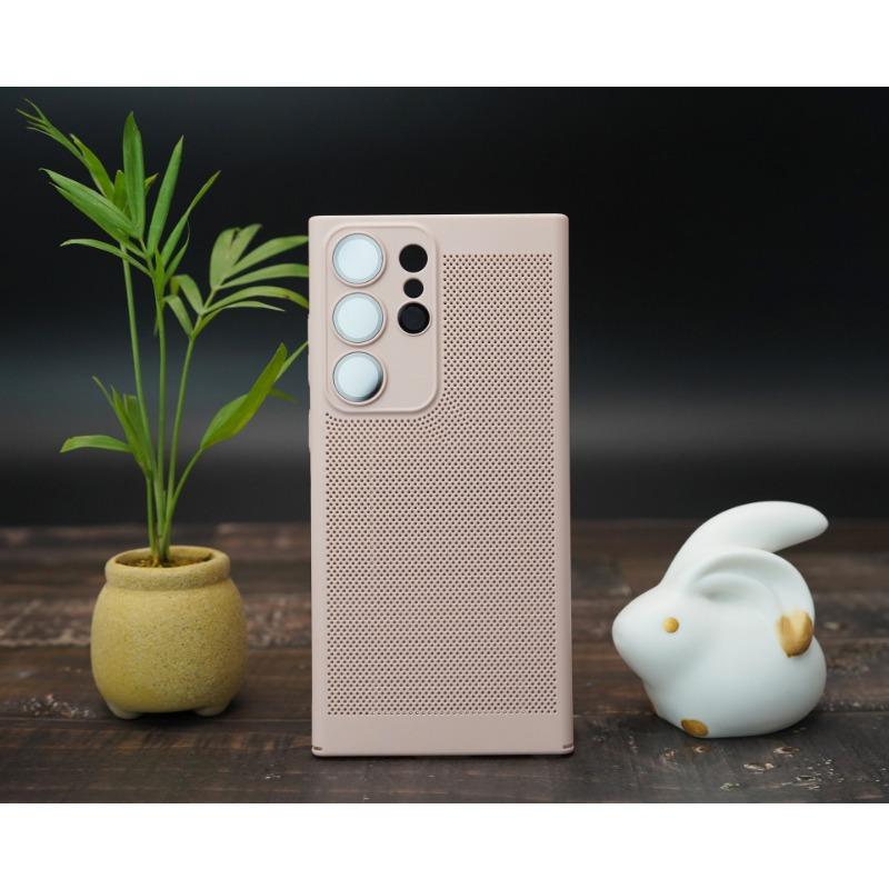 Подходит для чехла для телефона Samsung S24 Ultra Летний чехол с ледяным ощущением S24 Пленка для объектива S23 Защитный чехол из твердого материала