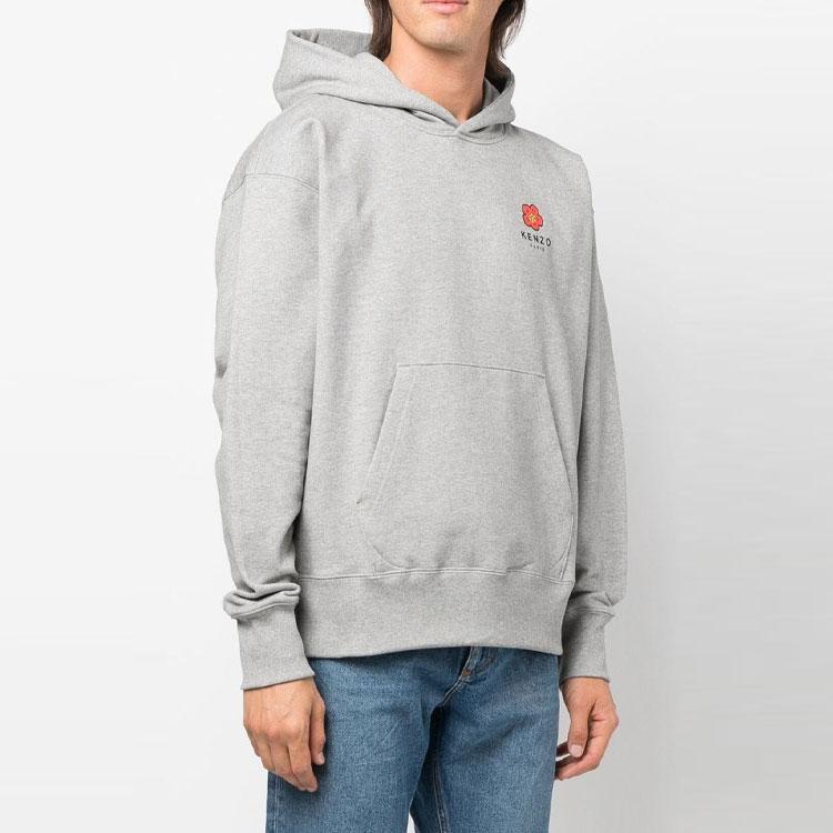 Kenzo logo-print long-sleeved hoodie FC65SW4604ME-94