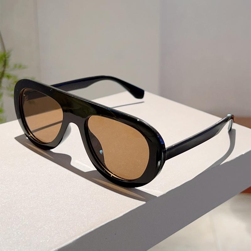 Солнцезащитные очки-авиаторы мужские винтажные с цветной оправой в стиле «конфетти», для улицы, повседневные, женские, ретро, стильный дизайн, защита от УФ-лучей, декоративные