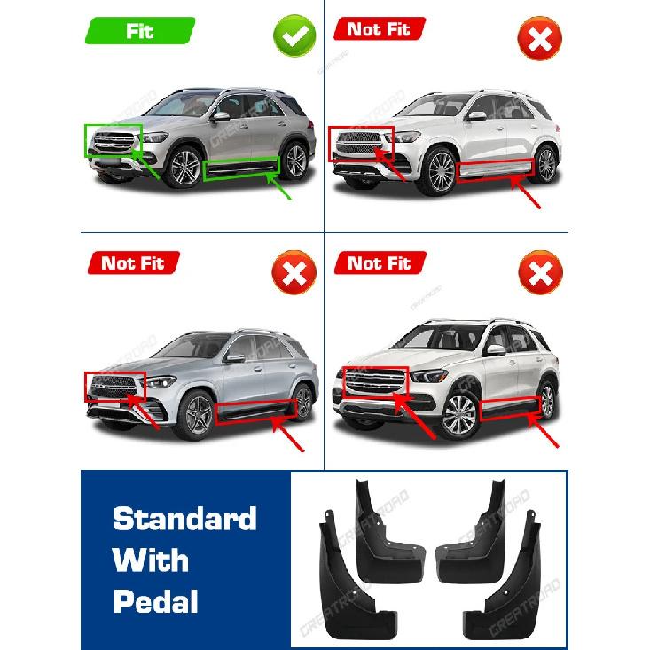 Для Mercedes Benz GLE W167 V167 2024 2025 Брызговики Крыльев Защитные Щитки от Грязи Брызговики Автомобильные Аксессуары