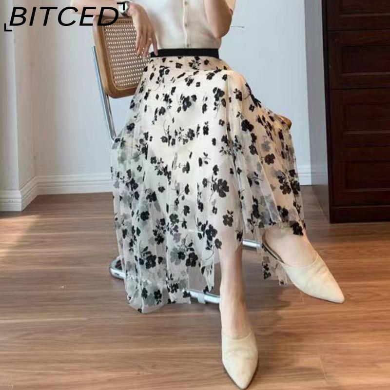 BITCED Women's Fashion Casual Summer Spring Skirt