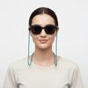 Low-Elastic Polyester Glasses Chain Anti-Lost Anti-Loss Eyeglass Holder Necklace Neck Strap Hanging Neck Eyeglass Lanyard