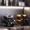 Elegant Metal Wine Rack - Modern Kitchen and Dining Display Rack, Perfect for Home Decor and Entertainment