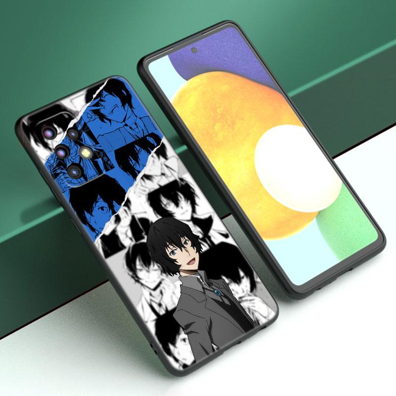 Чехол с аниме Bungou Stray Dogs Dazai Osamu для Samsung A21 A30 A50 A52 S A13 A23 A32 A53 A73 5G A11 A12 A31 A33 A51 A70 A71 A72