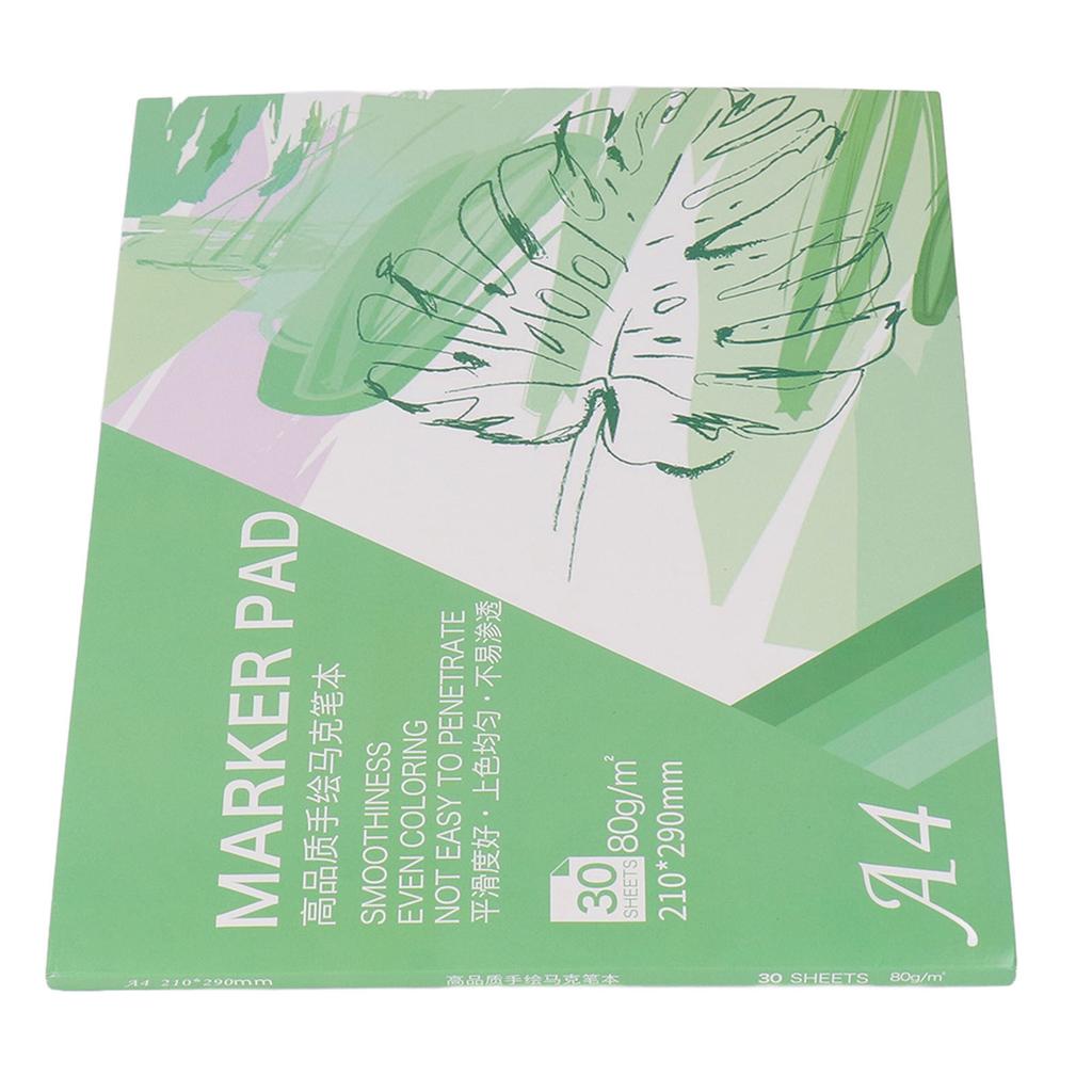 Альбом для рисования маркером, 30 листов бумаги, художественная бумага, 80 г/м2, принадлежности для рисования и рисования