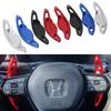 Подрулевой переключатель передач рулевого колеса автомобиля, отделка для 2024 Honda Civic Accord CRV Pilot Acura Integra, аксессуары 2 шт.