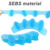 1 Pair Gel Toe Spacers for Women Men Gel Foot Pain Relief Bunion Corrector Toe Separators for Overlapping Toes