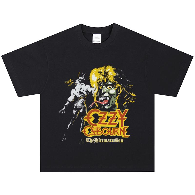 Ozzy Osbourne T-Shirt, Soft Fabric Casual Daily Wear
