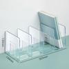 1Pcs Closet Desk Organizer Acrylic Shelf Divider New Book Stand  Book