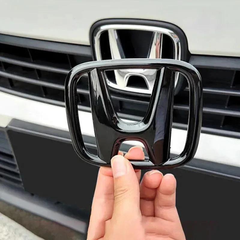 Honda Автомобильная передняя задняя эмблема логотип решетки радиатора наклейка Автоаксессуары для CR-V STEPWGN Civic Accord City XR-V Odyssey Fit