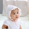 Bevenise Punching Lace Infant Bonnet, Korean Baby Products