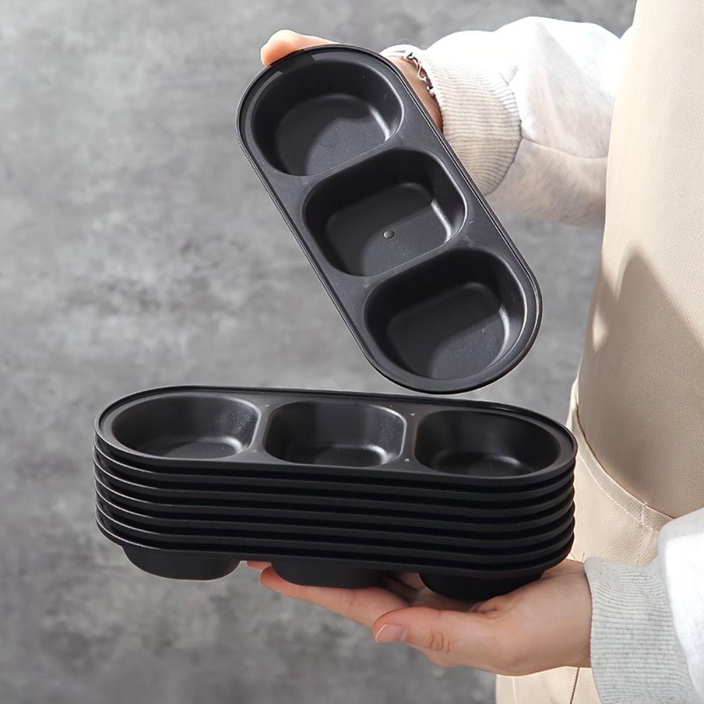 6Pcs Durable Dipping Sauce Dishes Portable Condiment Cups Divided Dipping Sauce Dishes BBQ Grilling