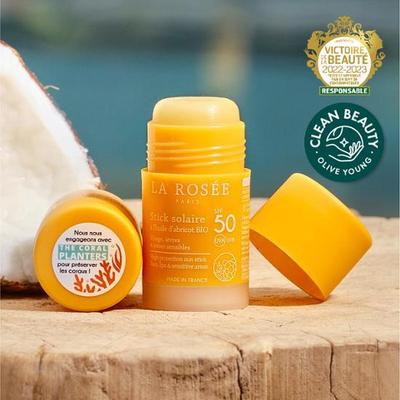 La Rose Clean Sun Stick SPF 50 PA++++ 18,5 г (водонепроницаемый)
