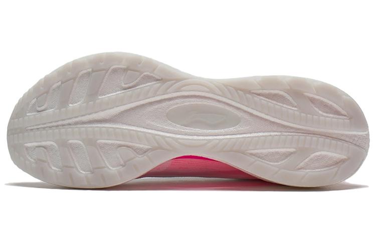 Women's Sneakers Li-Ning Li Ning Super Light 19 Cushioning Slip Resistant Running Shoes Women's White Pink
