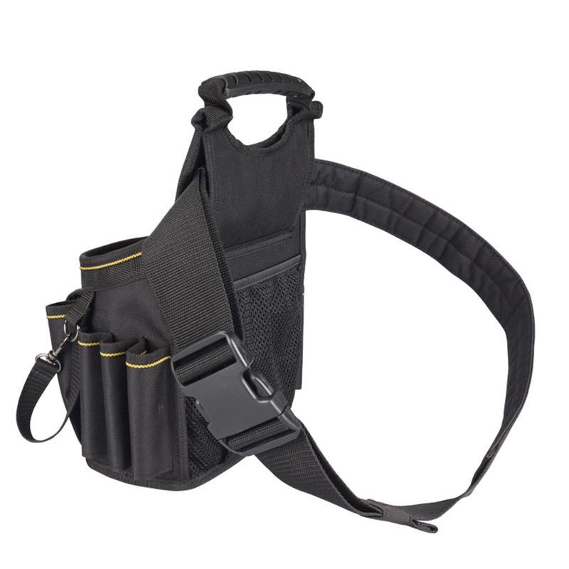Chang Sheng Ke Multifunctional Tool Kit: Thick Canvas Repair & Electrician Waist Bag