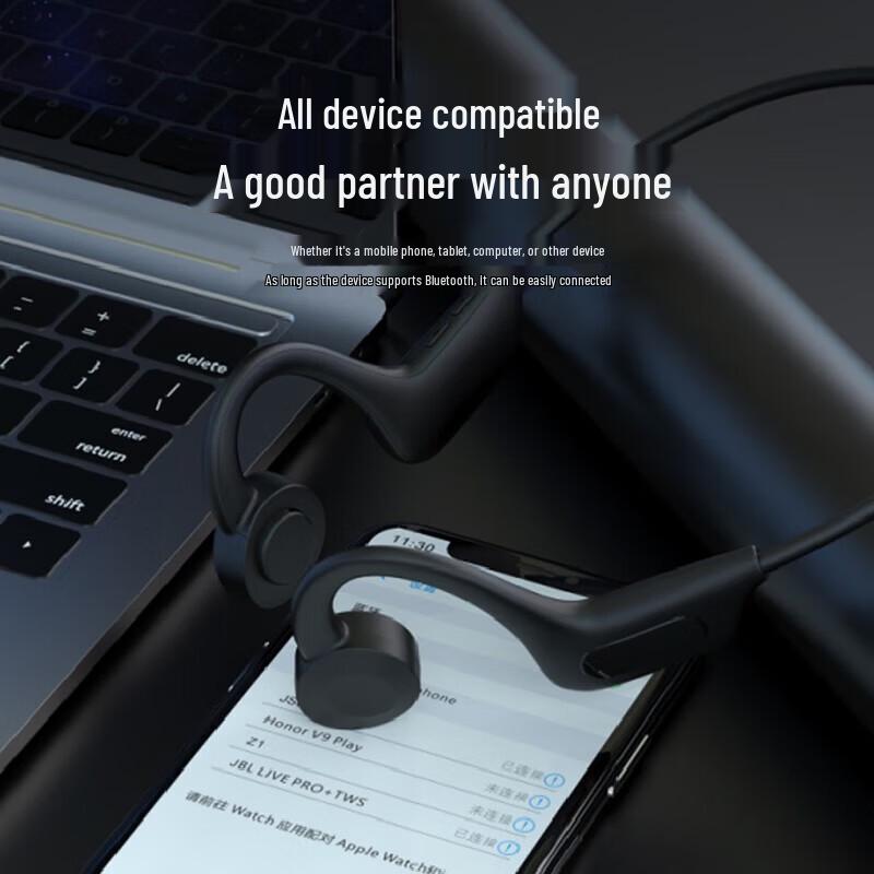 Bach Johann BC02 Костная проводимость Bluetooth Спортивные наушники