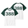 Summer T Shirts for Men Women Clothing Fitness Squid Game Season 2 Print O Neck Man T-shirt for Male Oversized New Men T-shirts Tops
