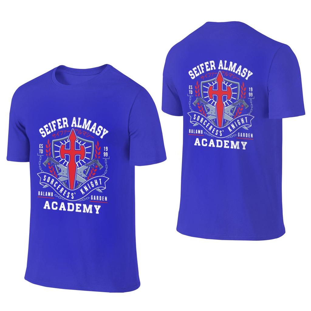 Seifer Almasy Academy Emblem Hong Kong Style Reversible Tshirt Casual And Relaxed Simple And Elegant Shirt