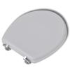VidaXL Sièges de toilette avec couvercles 2 pcs MDF Blanc