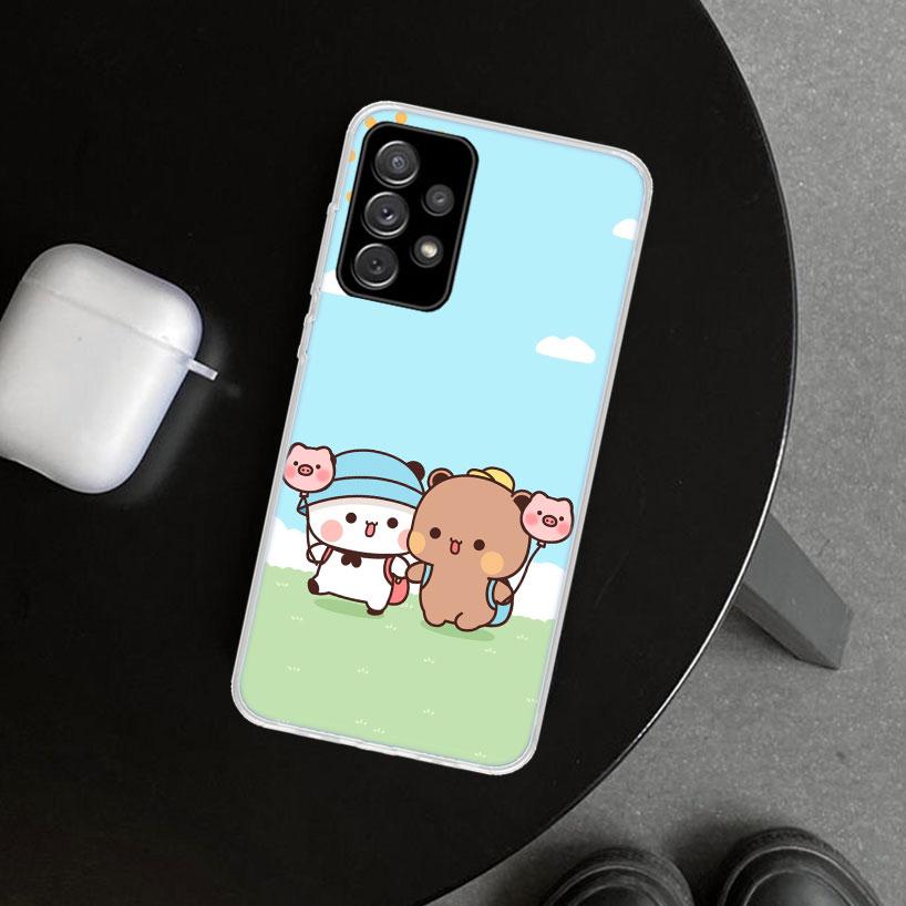 Мультяшный Милый Чехол Bubu Dudu для Samsung Galaxy A12 A22 A32 A52 A72 A02S A51 A50S A31 A20S A10S Note 20 Ultra 10 Plus