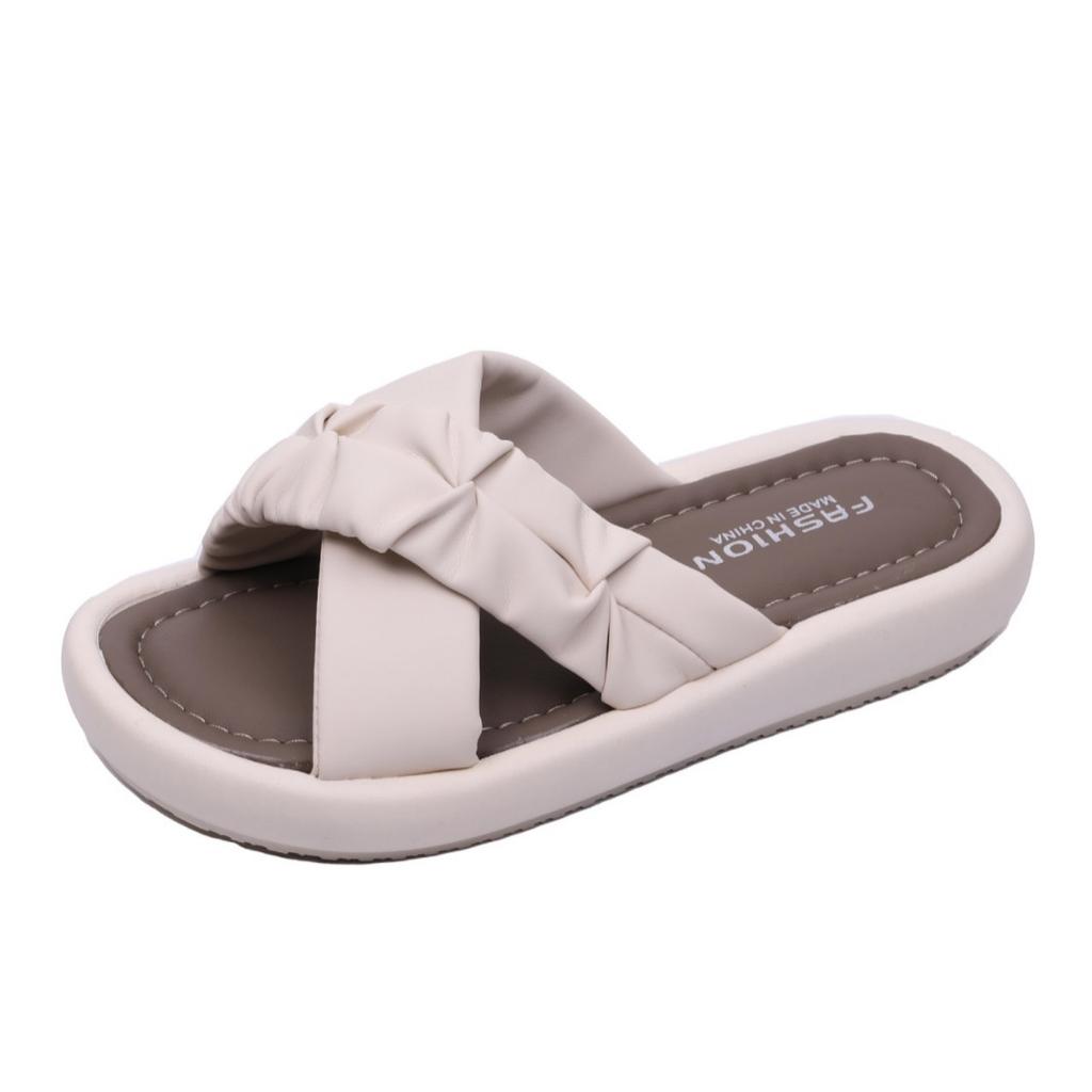 Stepping On Shit Soft-soled Slippers Women's Summer Outer Wear New Year's New Non-slip, Wear-resistant and Versatile Casual Wheat Ear Cool Slippers