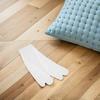 20pcs Washable Tummy Liners For Sweat - Rash Under Belly Sweat Liner Perspiration Absorber Pads Disposable Belly Band For Skin 28.69 X 4.52 Inch White