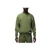 Jordan Мужская флисовая толстовка с круглым вырезом Air Jordan Brooklyn Sky J Light Olive FJ7777-340