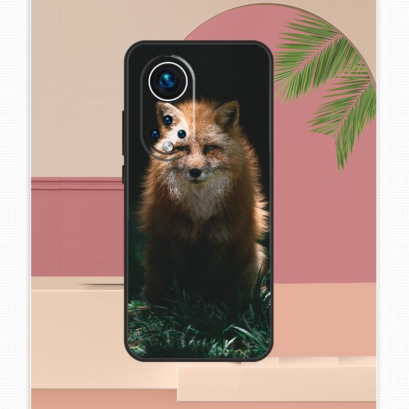 Cute Fox In Autumn Case For Honor Magic 5 6 7 8 Pro Honor 400 Lite 200 X9c X9b X9a X8b X8a X8c 50 70 90 Cover