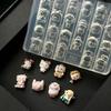 1 шт. 3D Силиконовые Мультяшные Милые Свинки Серия Формы Шаблон Для Арт-Дизайна Ногтей Изготовление Деталей Ногтей DIY Инструменты для Декора