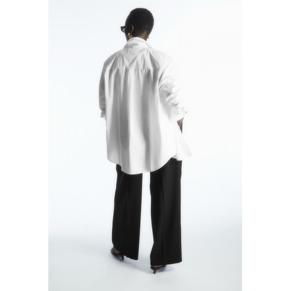 COS Японская рубашка большого размера с длинным рукавом