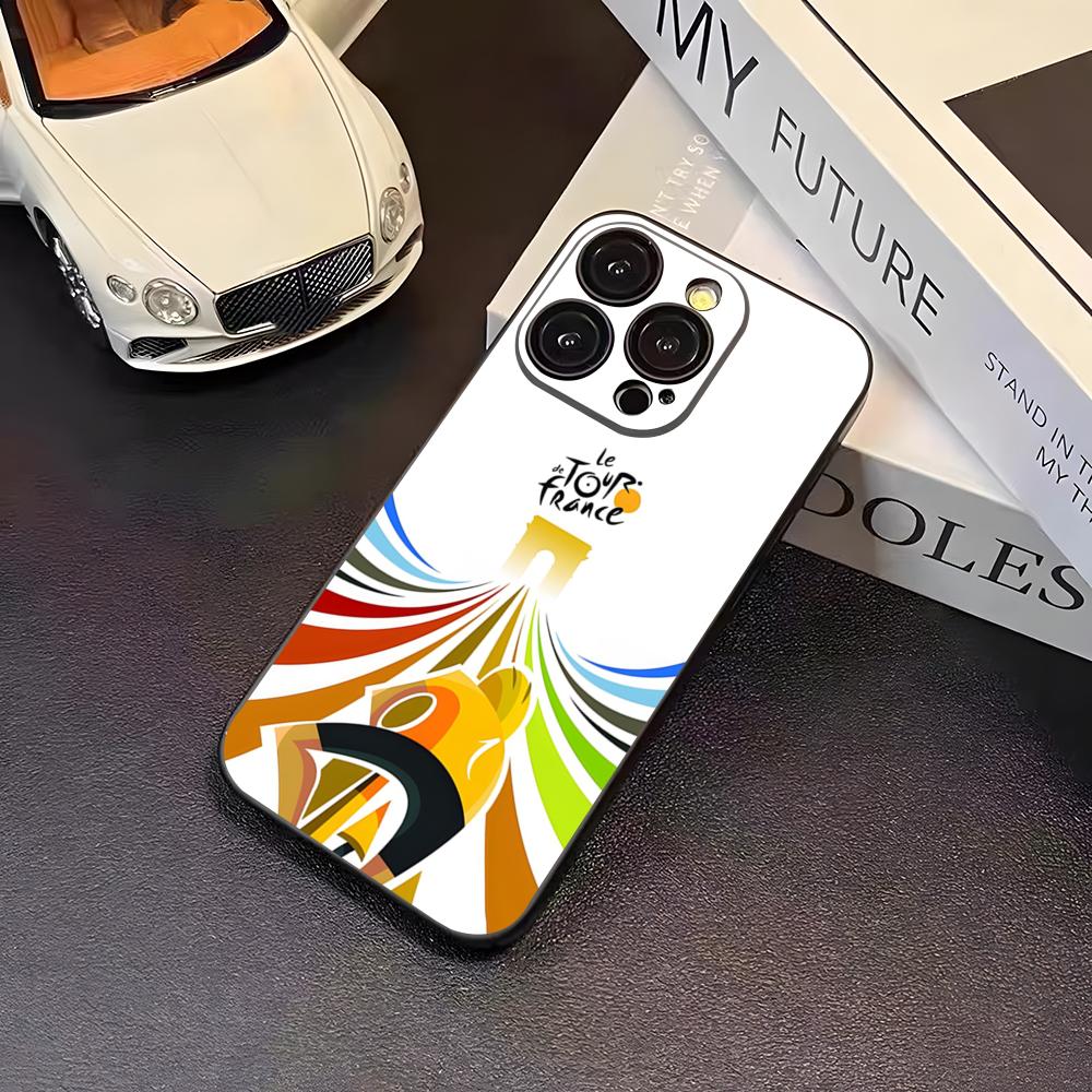 Чехол для телефона с изображением Велосипеда Тур де Франс для 16 Pro Max iPhone 17 Pro Max 14 15 Plus 12 13 11 Pro Xr X Xs SE Задняя крышка