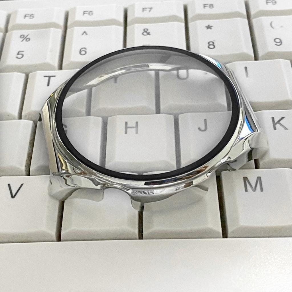 Полный защитный чехол для Xiaomi Watch S1, чехол-накладка с защитой экрана, гальванизированный ПК, жесткий корпус с закаленным стеклом, аксессуары