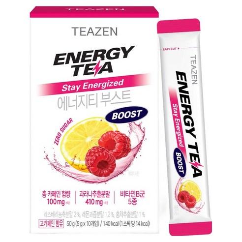 TEAZEN Energy Tea Boost 5g x 10 Sticks