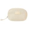 Solid Color Mesh Cosmetic Bag S/M/L Toiletry Storage Bag Multi-function Makeup Pouch  Office