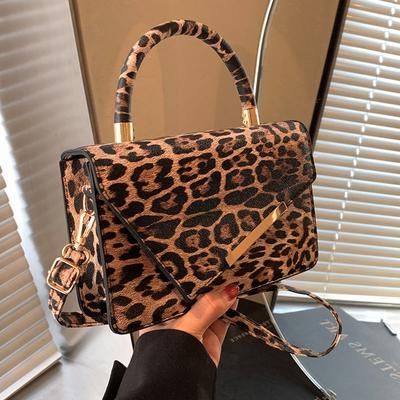 Сумка с принтом Premium Sense of Leopard, женская сумка через плечо New Tide Fashion, сумка через плечо Retro Hundred, женская сумка