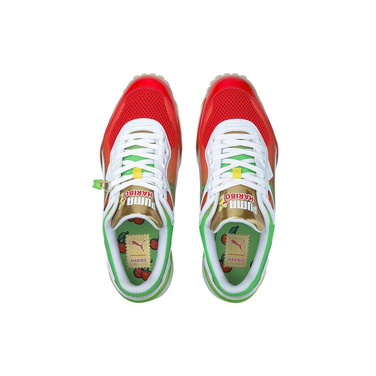 Кроссовки Haribo x Puma Street Rider Happy Cherries Унисекс Зеленый Пуансеттия Ярко-Зеленый 382879-01